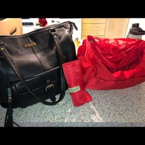 SOLD Lily Jade Meggan Black w/red lining